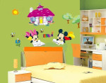 Nálepky na stenu: Macko Pooh, Mickey mouse – fotka 3